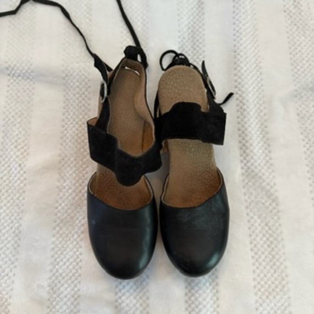 free people belmont clog heeled mules black size 39 - Picture 6 of 6